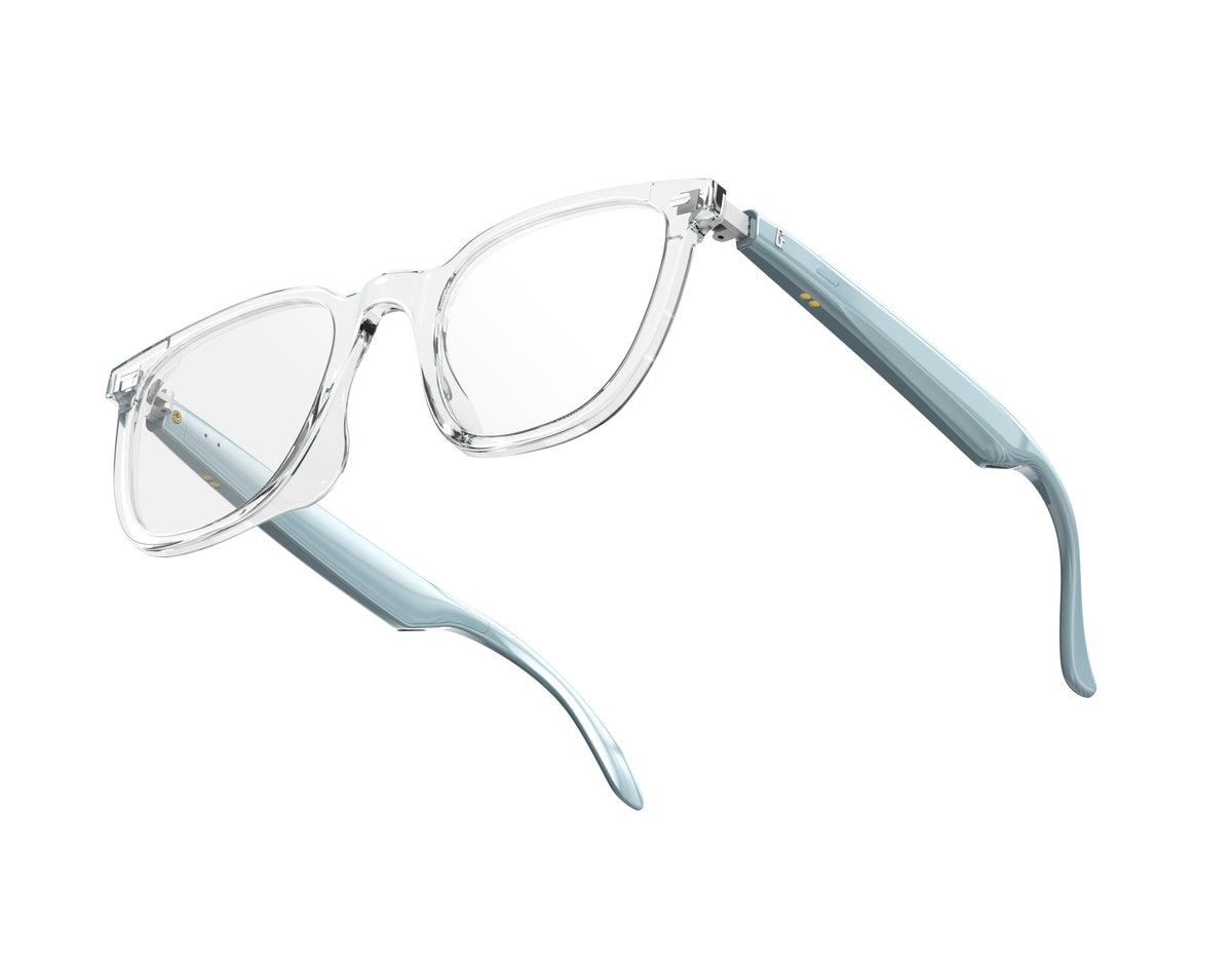 GSHADES VISION PLUS lightweight audio glasses for campus and gaming