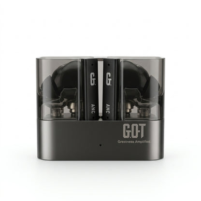 GPOD ELITE PRO earbuds unboxing 40 hour total battery active noise cancellation